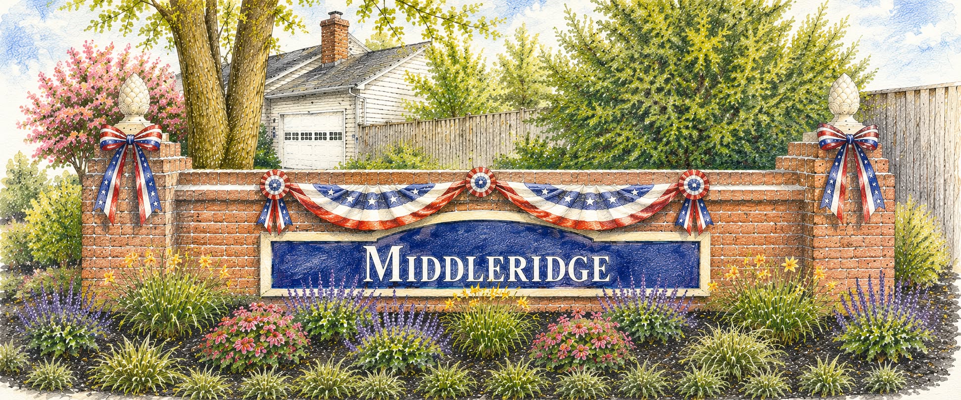 Middleridge Sign