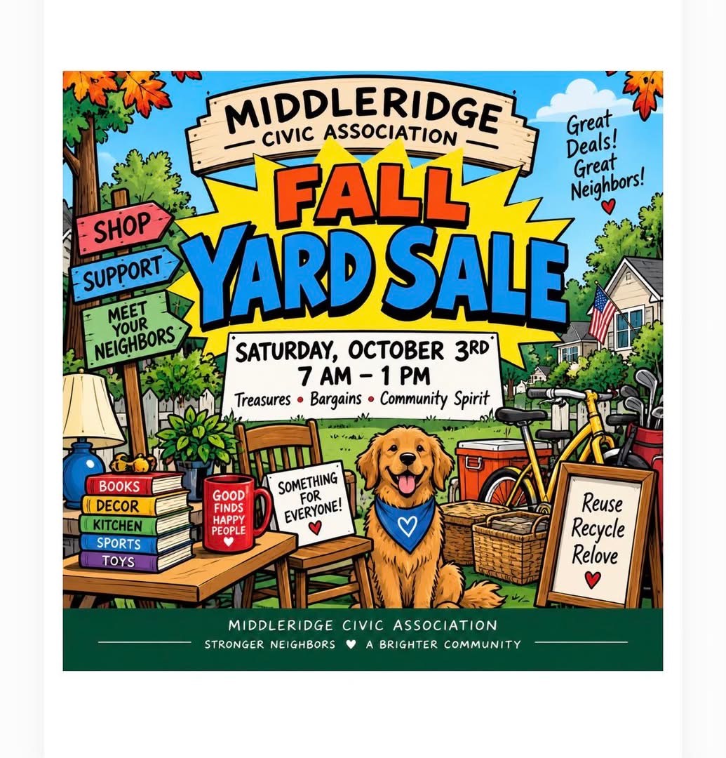 Fall Yard Sale Flyer